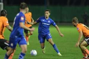 DINAMO PROTUTNJAO ŠIBENIKOM: Zagrebačka momčad s 4:0 slavila na Šubićevcu Detalj s utakmice Šibenik - Dinamo / Foto: Hina