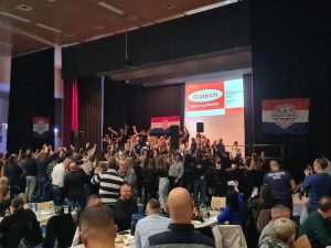 CROATIA BASEL: Veselje i veliki broj uzvanika na prvoj godišnjoj fešti Prva godišnja fešta