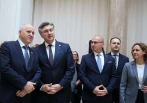 ZAGREB: Svečano otvorena obnovljena zgrada Ministarstva vanjskih i europskih poslova Hrvatske ZAGREB: Svečano otvorena obnovljena zgrada Ministarstva vanjskih i europskih poslova Hrvatske