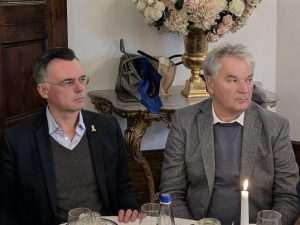 MÜNCHEN: Radni ručak generalnog konzula Vladimira Duvnjaka s bavarskom ministricom Michaelom Kaniber i Hrvatima Bavarske Radni ručak u Münchenu/ Foto: Fenix (SIM)