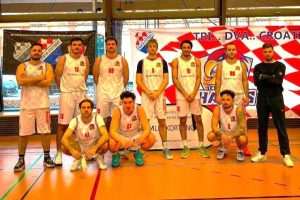 IMPRESIVAN NIZ HRVATSKIH KOŠARKAŠA IZ STUTTGARTA: Croatia Hawks u Regionalligi ispisuju novu stranicu povijesti kluba Treća momčad Croatia Hawks / Foto: Fenix (M. Domnjak)