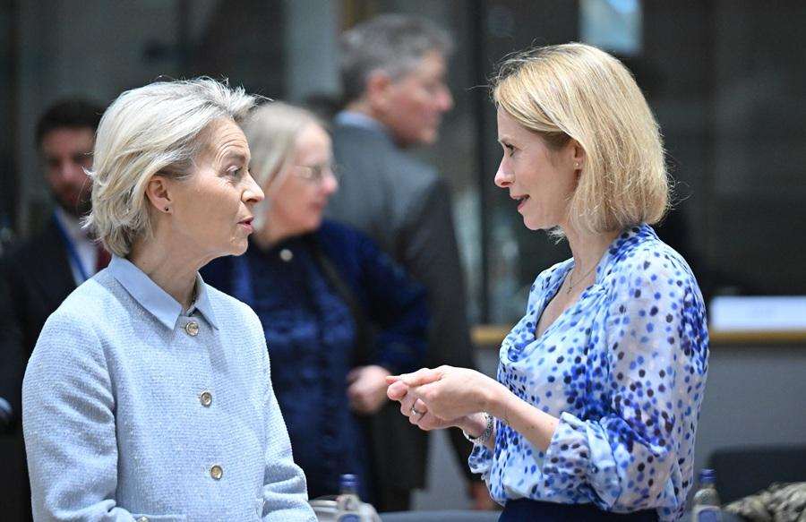 Kaja Kallas i Ursula von der Leyen / Foto: Anadolu