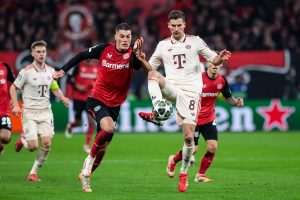 LIGA PRVAKA: Bayern i u Leverkusenu bolji od Bayera te se Interom izborio međusobni četvrtfinalni ogled Detalj s utakmice Bayer Leverkusen - Bayern München / Foto: Anadolu