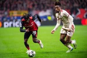 LIGA PRVAKA: Bayern i u Leverkusenu bolji od Bayera te se Interom izborio međusobni četvrtfinalni ogled Detalj s utakmice Bayer Leverkusen - Bayern München / Foto: Anadolu