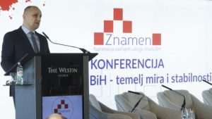 ZAGREB: Na konferenciji ZNAMEN-a Ivan Anušić izjavio "da nije međunarodne zajednice, sukob u BiH bi već eskalirao" Ministar obrane Ivan Anušić na konferenciji "Sigurnost u BiH - temelj mira i sigurnosti" / Foto: Hina