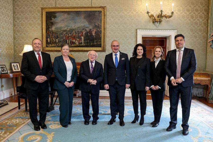 Gordan Grlić Radman u Irskoj / Foto: MVEP