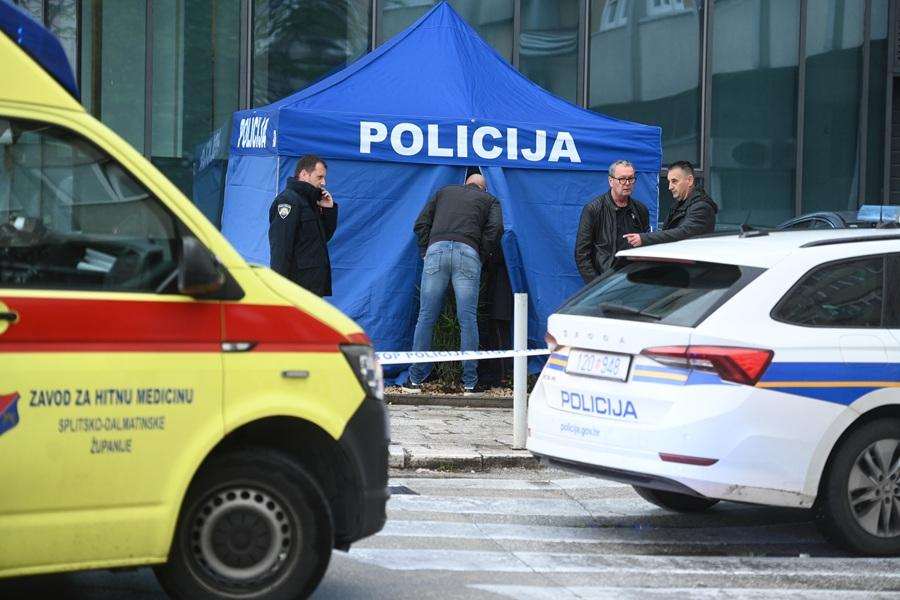 Pljačka banke u Splitu / Foto: Hina