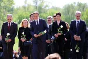 Komemoracija u spomen na žrtve ustaškog logora Jasenovac / Foto: Hina