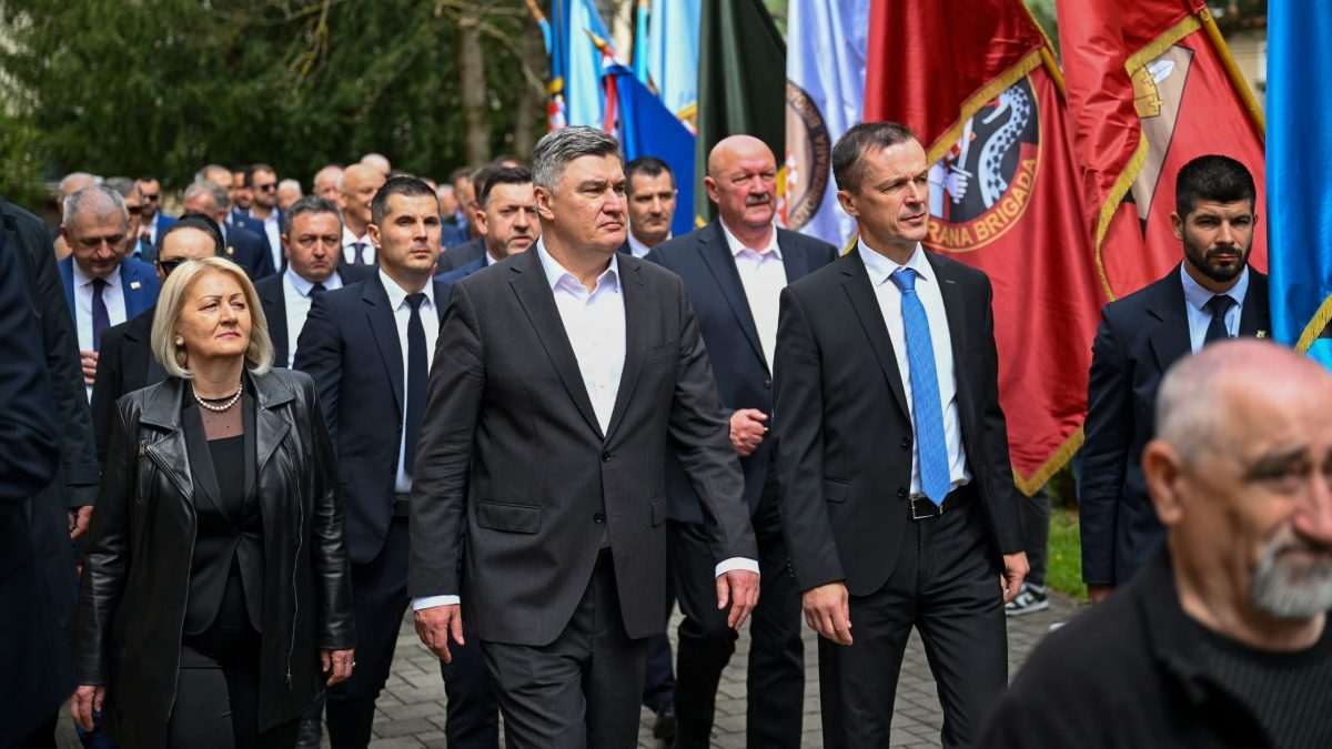 Zoran Milanović u Livnu/ Foto: Hina