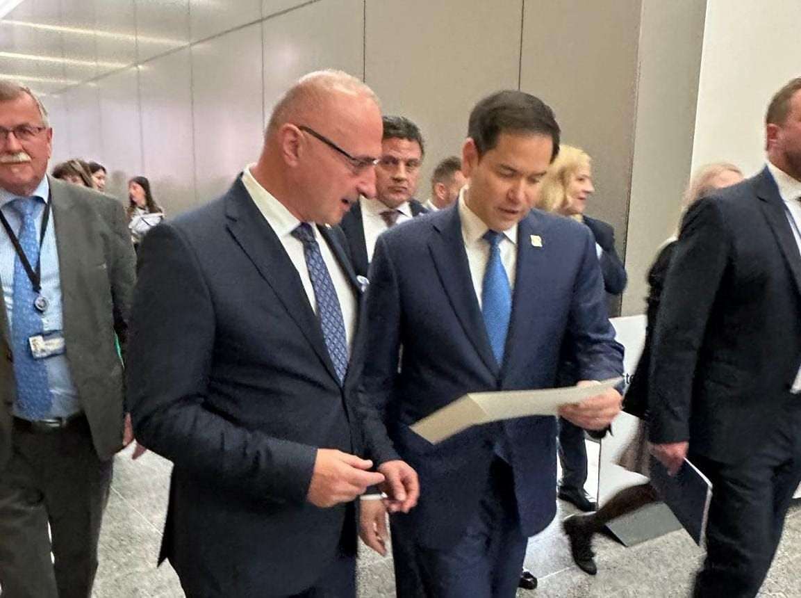 Gordan Grlić Radman i Marco Rubio / Foto: Hina