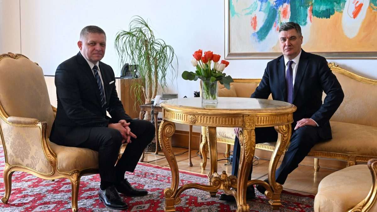 Predsjednik Milanović sastao se s premijerom Ficom/ Foto: Hina