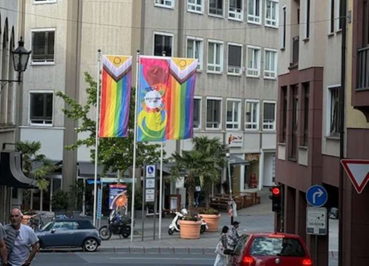 Zastave duginih boja bile su u zadnje vrijeme este u njemačkim gradovima (ILUSTRACIJA) / Foto Fenix (DP)