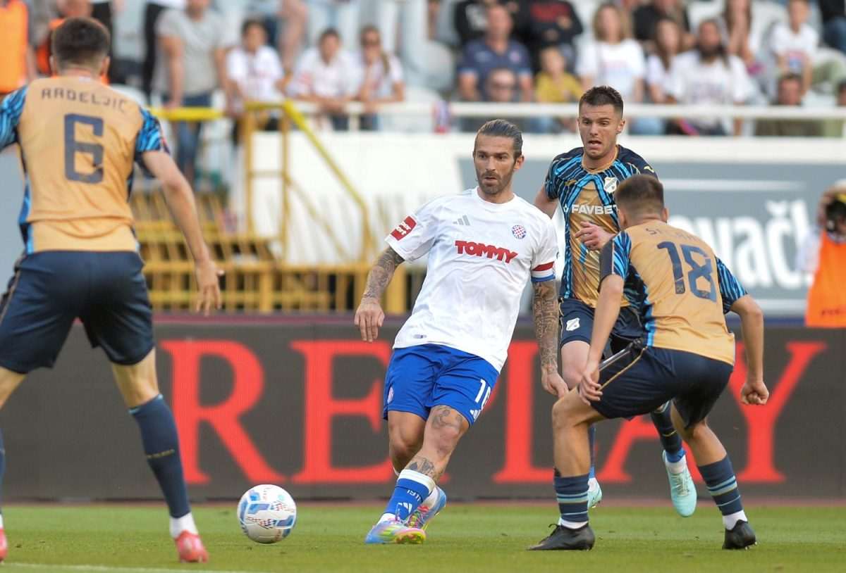 Detalj s utakmice Hajduk - Rijeka / Foto: Hina