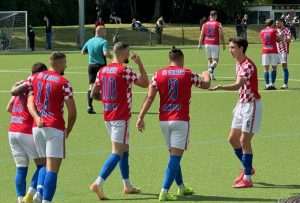 CROATIA FRANKFURT IZBORILA OSTANAK U KREISOBERLIGI: Ozljeda koljena Ante Štrljića pokvarila slavlje gostujuće 5:2 pobjede u Griesheimu Detalj s utakmice Griesheim Tarik - Croatia Frankfurt / Foto: Fenix (SIM)