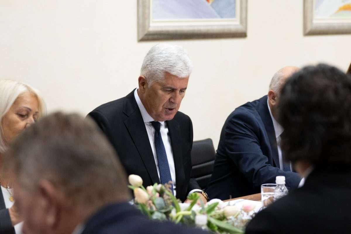Sjednica Predsjedništva HNS-a BiH, Dragan Čović / Foto: HNS
