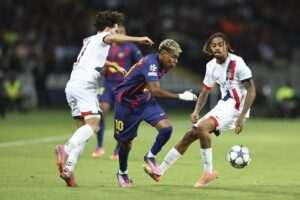 REZULTATI LIGE PRVAKA: PSG slavio u Barceloni, Borussia (D) s 4:1 pregazila Athletic (B), Monaco i Manchester City odigrali 2:2, Napoli bolji od Sportinga, remi Villarreala i Juventusa REZULTATI LIGE PRVAKA: PSG slavio u Barceloni, Borussia (D) s 4:1 pregazila Athletic (B), Monaco i Manchester City odigrali 2:2, Napoli bolji od Sportinga, remi Villarreala i Juventusa