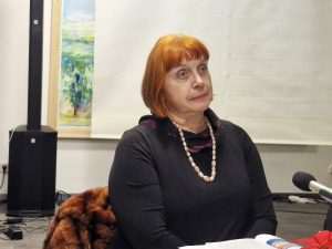 KNJIŽEVNO - FILMSKA VEČER: U Beču predstavljena antologija “Jadranskih sirena zov” i film “Stella Maris Dalmacije” Dr. Hrvojka Mihanović Salopek, autorica Antologije