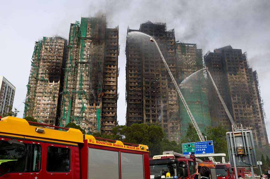 požaru u Hong Kongu