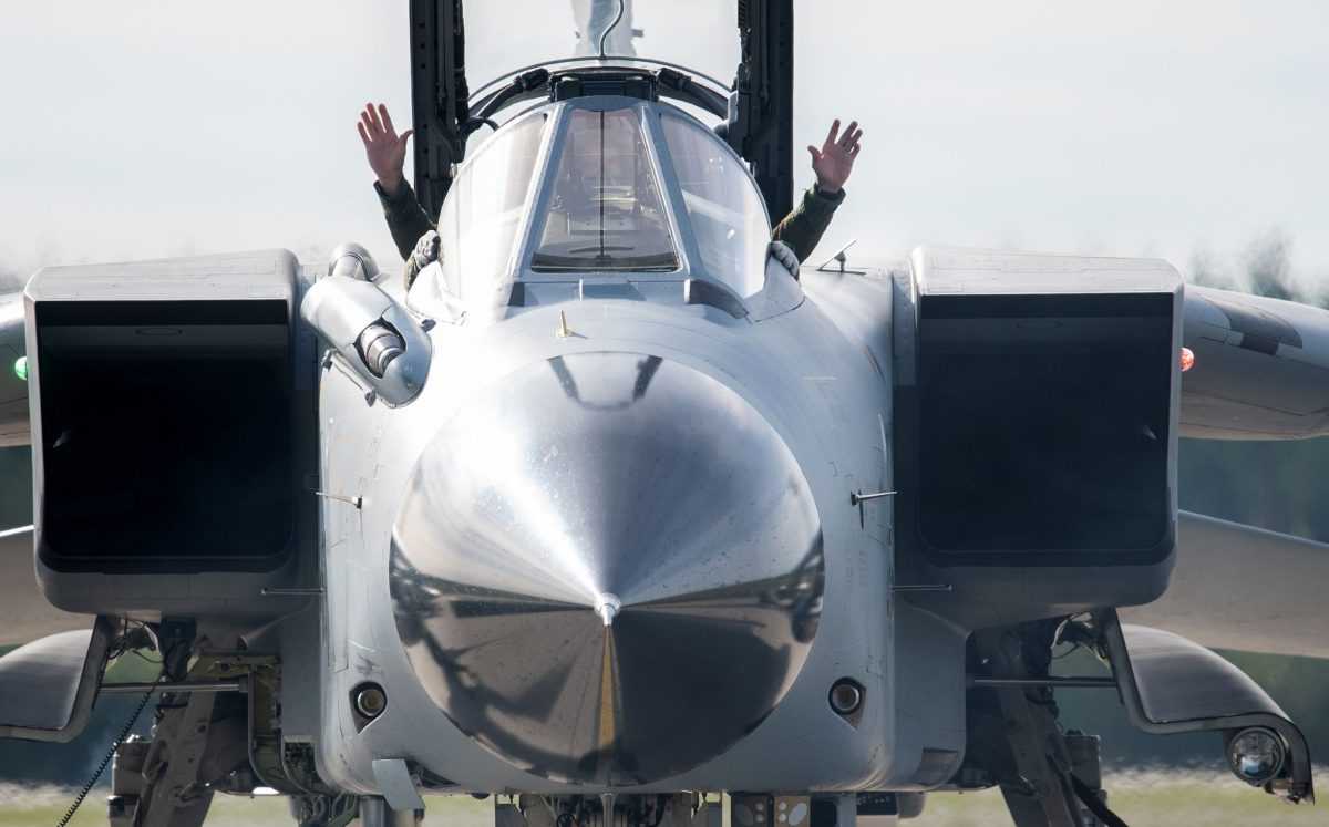 Zrakoplov Tornado/ Foto: Rainer Jensen/dpa