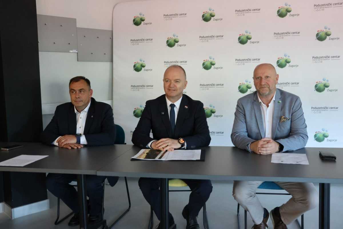 Ministar demografije i useljeništva Ivan Šipić u Krapini / Foto: MDU