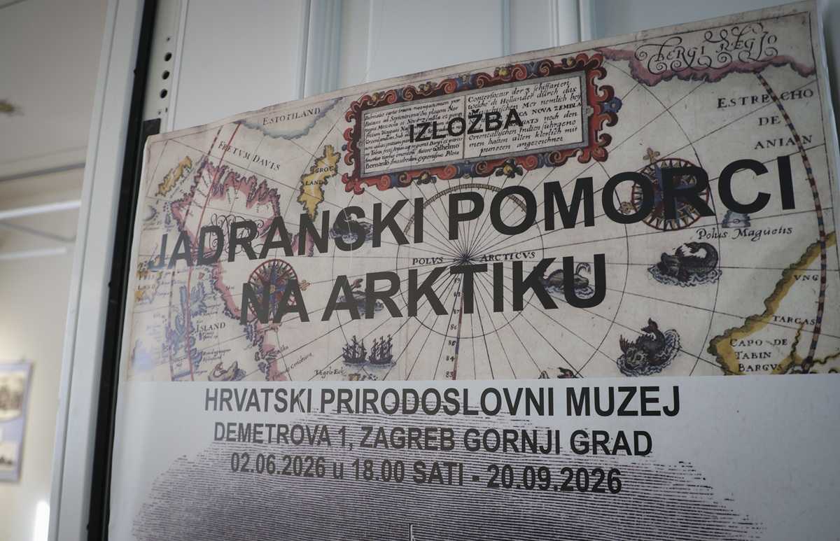 Otvorenje izložbe i predstavljanje knjige "Hrvati na ledenom moru 1872.–1874." / Foto: Hina