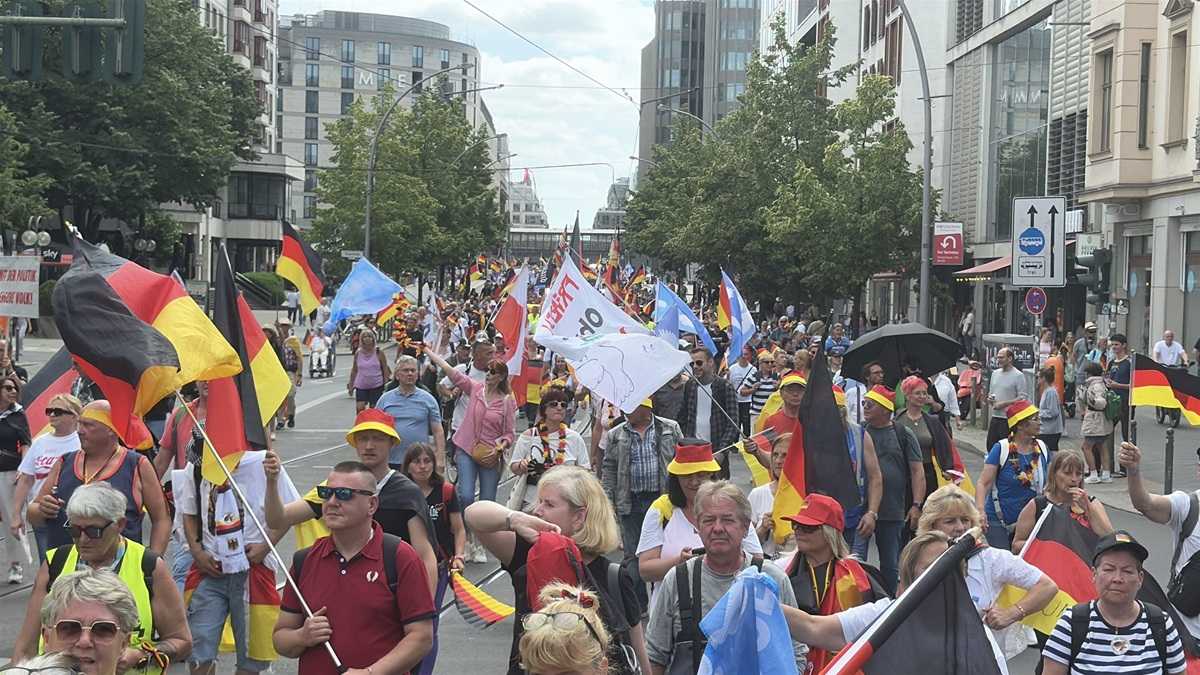 Prosvjedi u Berlinu / Foto: Anadolu