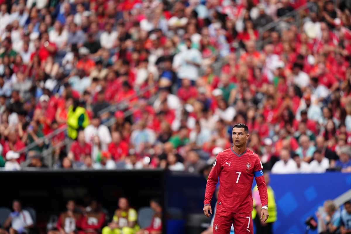 Cristiano Ronaldo tijekom utakmice Portugala protiv DR Konga / Foto: Anadolu