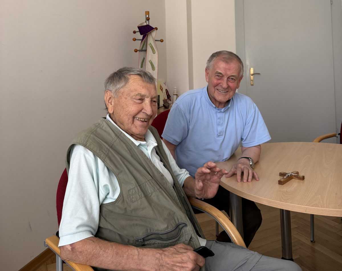 Fra Jozo i Drago Šiprak / Foto: Anamarija Andrijević