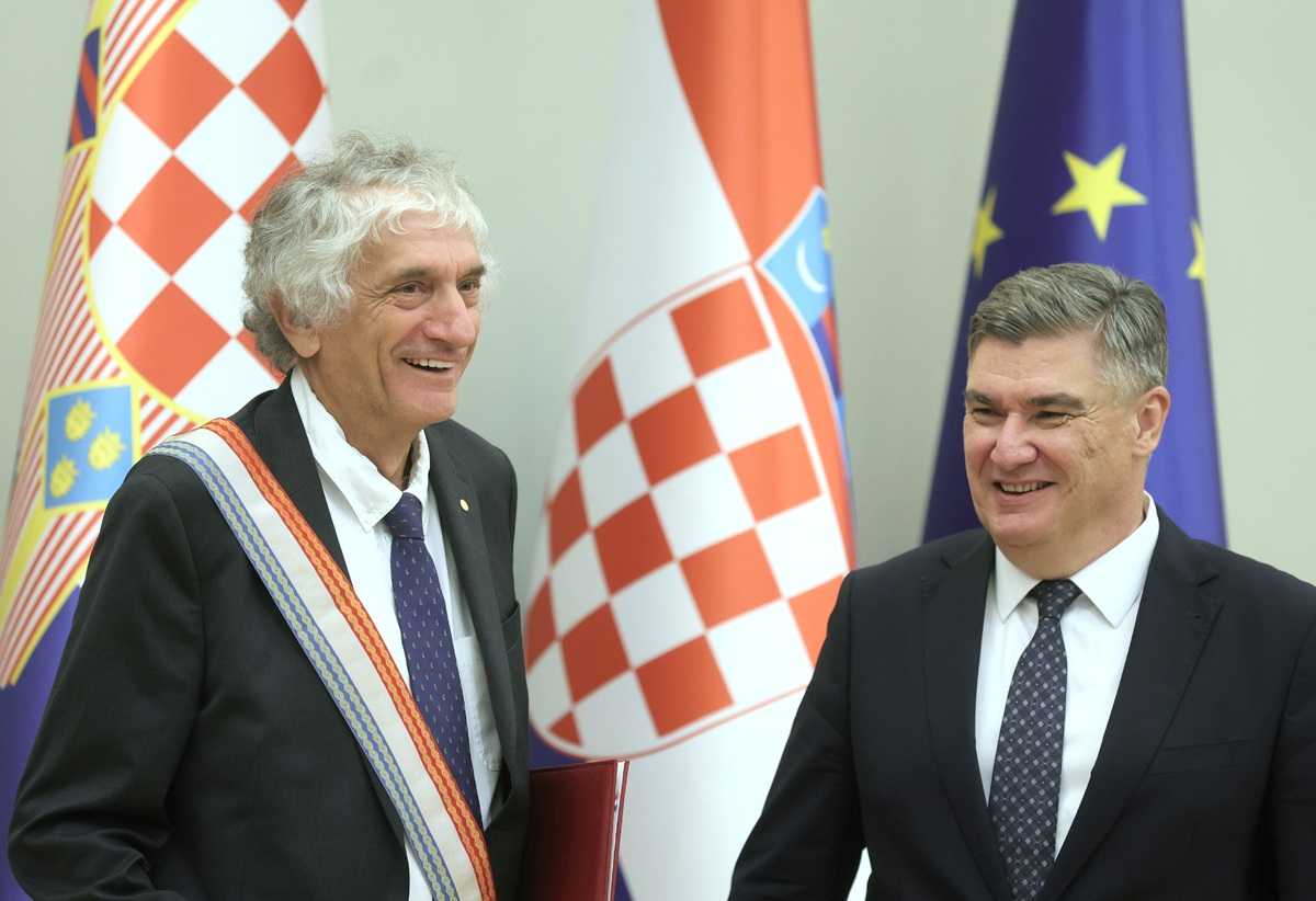 Zoran Milanović i John Matthew Martinis / Foto: Hina