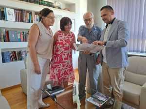 Posjet Ante Sardeliće Hrvatskoj matici iseljenika / Foto: Marijana Žeželj