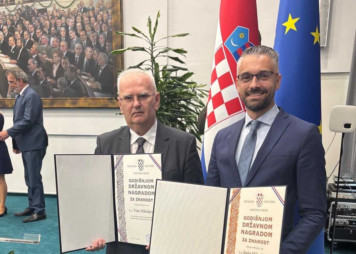 Dr. sc. Vine Mihaljević i dr. sc. Josip Mihaljević / Foto: Osobna arhiva